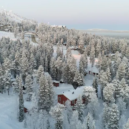 Дом отдыха Pyhaekoti D - 30 Meters From The Slopes - Valkea Homes Пухатунтури